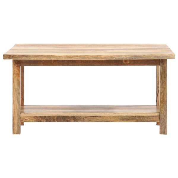 vidaXL Extendable Coffee Table 90x(45-90)x45 cm Solid Mango Wood