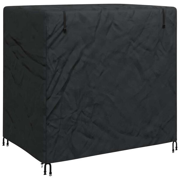 vidaXL Outdoor Swing Cover Black