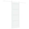 vidaXL Sliding Door ORKDAL 73.5 x 198.5 cm Engineered Wood White