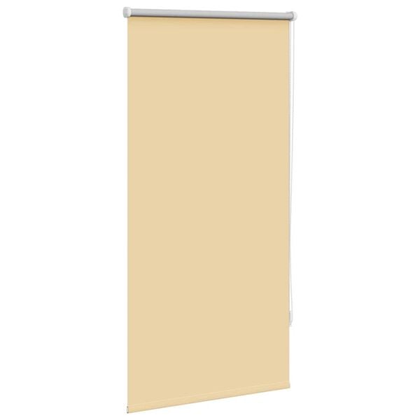 vidaXL Roller Blind Blackout 64.4x120 cm Fabric Width 60 cm Beige