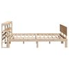vidaXL Bed Frame with Headboard without Mattress 150x200 cm King Size