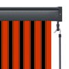 vidaXL Outdoor Roller Blind 160x250 cm Orange and Brown