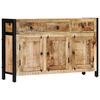 vidaXL Sideboard 120x35x76 cm Solid Mango Wood