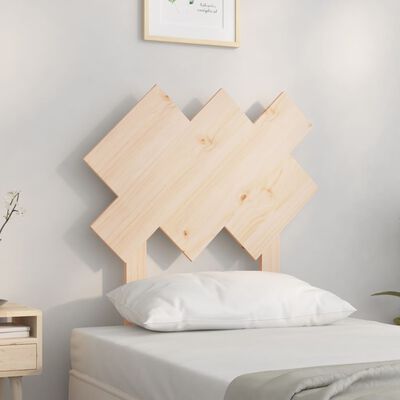 vidaXL Bed Headboard 72.5x3x81 cm Solid Wood Pine