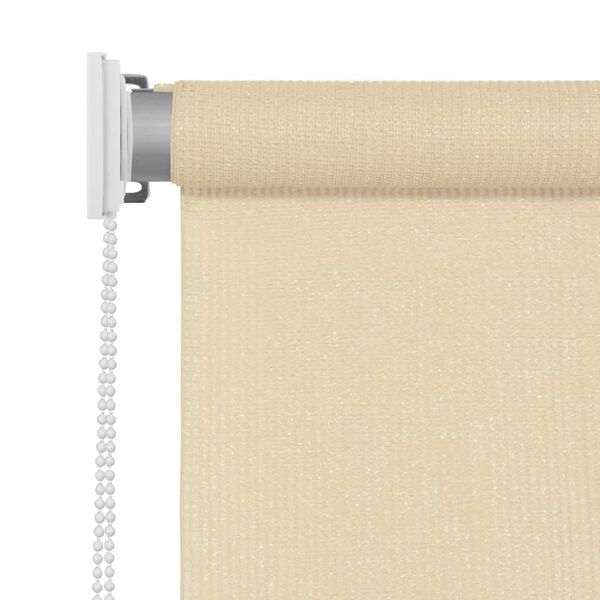 vidaXL Outdoor Roller Blind 180x140 cm Cream