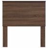 vidaXL Headboard with Headboard Brown Oak 75 cm Engineered Wood