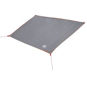 vidaXL Water Resistant Tarp -Person 240 x 300 cm Grey and Orange