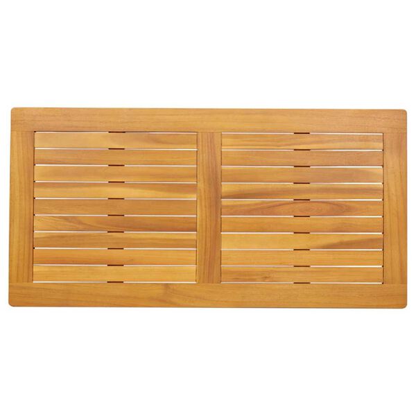 vidaXL Table Top Brown 100 x 50 x 2 cm Solid Acacia Wood