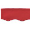 vidaXL Awning Replacement Fabric Red 580 x 345 cm Polyester