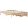 vidaXL Bed Frame without Mattress 120x200 cm Solid Wood Pine