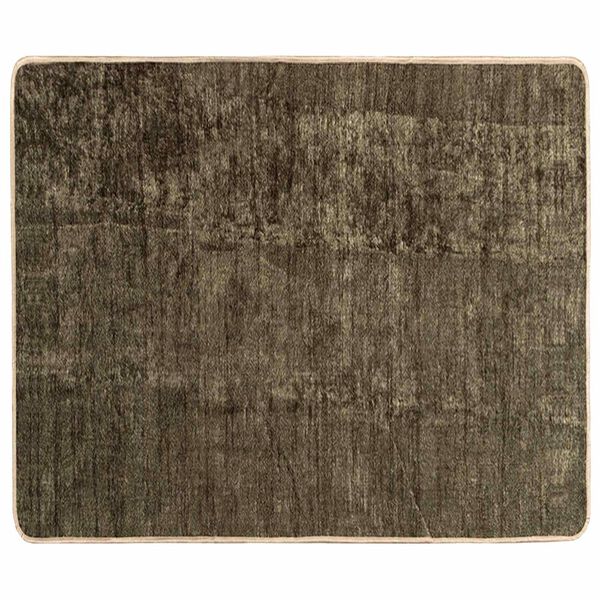 vidaXL Rug Runner MARSA Forest Green 100 x 80 cm Polyester and PVC