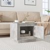 vidaXL Coffee Table Concrete Grey 51x50x44 cm Engineered Wood