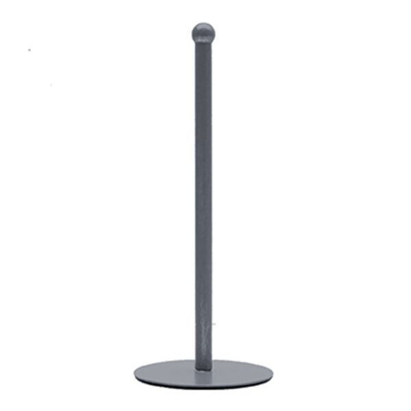 LABEL51 Kitchen Roll Holder 13x13x33 cm Antique Grey