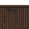 vidaXL Sideboard Brown Oak 79.5 x 33 x 82 cm Engineered Wood