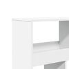 vidaXL Bookcase White 100x33x187.5 cm Engineered Wood