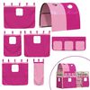 vidaXL Bunk Bed without Mattress Pink 90x200 cm Solid Wood Pine