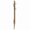 vidaXL Wall-Mounted Coat Rack Artisan oak 100 x 10 x 100 cm