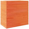vidaXL Garden Planter Wax Brown 70x40x68.5 cm Solid Wood Pine
