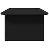 vidaXL Coffee Table Black 93 x 53 x 33 cm Engineered Wood