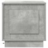vidaXL Bedside Cabinet 2 pcs Concrete Grey 44 x 34.5 x 45 cm