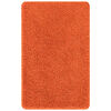 vidaXL Anti-slip Bath Mat Set 2 pcs Orange PP