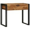 vidaXL Bedroom Dressing Tables Brown 90 x 50 x 75 cm Solid Acacia wood