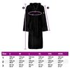 vidaXL Bathrobe KINN Black S Cotton
