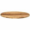 vidaXL Table Top &Oslash; 70x2.5 cm Round Solid Wood Rough Mango