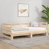 vidaXL Pull-out Day Bed without Mattress Solid Wood Pine 2x(90x200) cm
