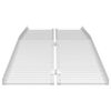 vidaXL Ramp for Wheelchair 270 kg Silver 183 x 73 x 5 cm Aluminium