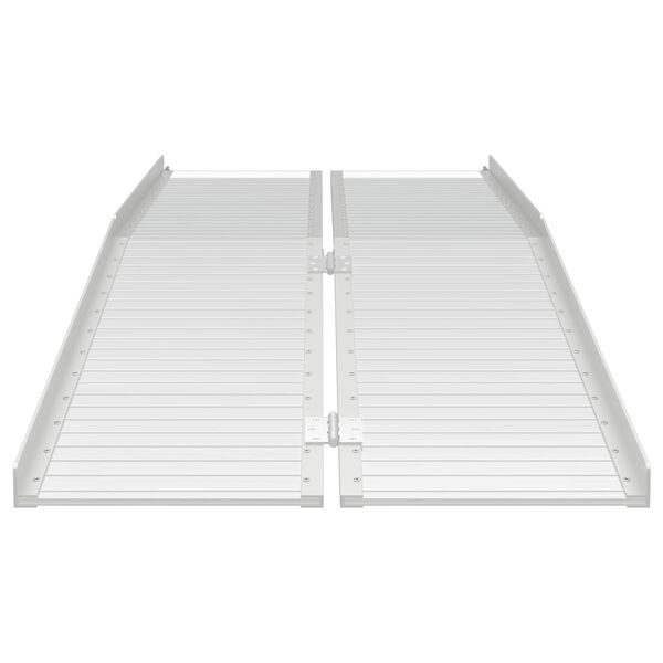 vidaXL Ramp for Wheelchair 270 kg Silver 183 x 73 x 5 cm Aluminium