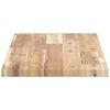 vidaXL Table Top 80x30x2 cm Rectangular Solid Wood Acacia