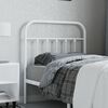vidaXL Metal Replace Headboard White 80 cm