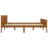 vidaXL Bed Frame without Mattress Honey Brown Solid Wood Pine 180x200cm