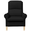 vidaXL Armchair Black 76 x 94 x 102 cm Fabric
