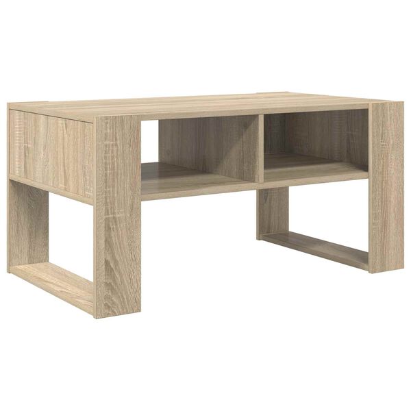 vidaXL Coffee Table Sonoma Oak 92 x 53 x 45 cm Engineered Wood
