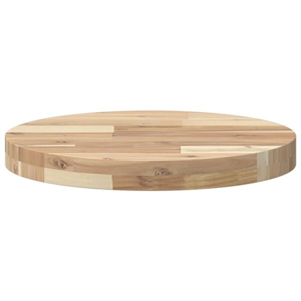 vidaXL Table Top Round &Oslash;40x4 cm Solid Wood Acacia