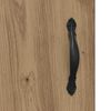vidaXL Wall-mounted Cabinet 2 pcs Artisan Oak 69.5 x 34 x 90 cm