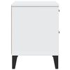 vidaXL Bedside Cabinet VIKEN White Engineered Wood