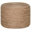 vidaXL Jute Rope 25 m Long 6 mm Thick