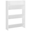 vidaXL Wall Shoe Cabinets 2 pcs White 60x18x90 cm Engineered Wood