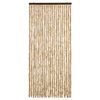 vidaXL Insect Curtain Beige 90x200 cm Chenille