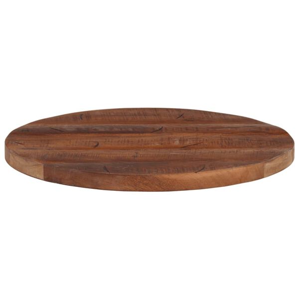 vidaXL Table Top &Oslash; 60x2.5 cm Round Solid Wood Reclaimed