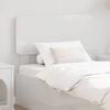 vidaXL Headboard Gloss White 75 cm Engineered wood