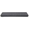 vidaXL Stair Mats 30 pcs 65x21x4 cm Dark Grey Rectangular Edge