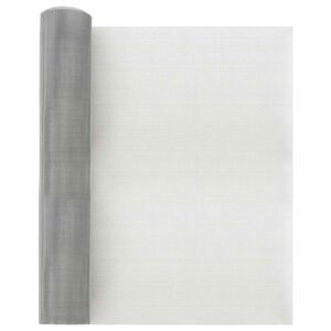 vidaXL Mesh Screen 40 x 2000 cm 18 mesh Stainless Steel 304 Silver