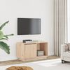 vidaXL TV Cabinet 74x35x44 cm Solid Wood Pine