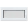vidaXL Basement Window "RISOR" 100x50 cm Tilt&Turn DIN Left White