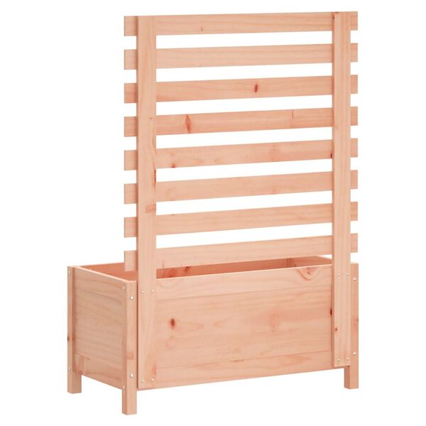 vidaXL Garden Planter with Rack 79x39.5x114 cm Solid Wood Douglas