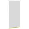 vidaXL Roller Blind Blackout Leaves Green 70x175 cm Fabric Width 65.7 cm Polyester